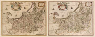 Lot 46 - Prussia. Blaeu (W. J.), Prussia Accurate Descripta a Gasparo Henneberg Erlichensi, circa 1645