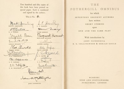 Lot 832 - Fothergill (John & Others). The Fothergill Omnibus