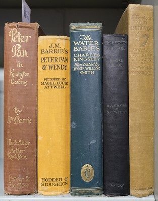 Lot 719 - Rackham (Arthur, illustrator). Peter Pan in Kensington Gardens, 5th edition, 1908