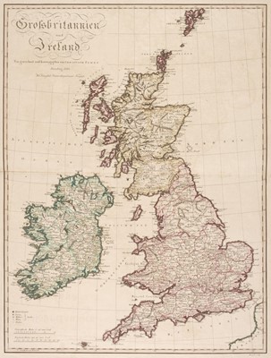 Lot 9 - British Isles. A mixed collection of 12 maps, mostly 18th & 19th century