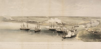 Lot 77 - Dutton (T.G & Needham J.). The Attack on the Forts in the Peiho River, China, 1858