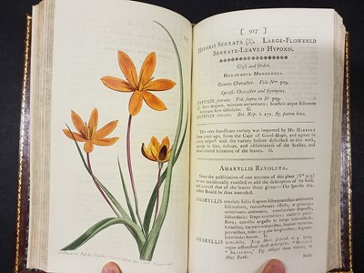 Lot 149 - Curtis (William). The Botanical Magazine; ... , vols. 1-24 bound in 12, Stephen Couchman, 1793-1806