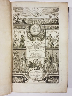 Lot 83 - Heylyn (Peter). Cosmographie ... Containing the Chorographie and Historie of the Whole World, 1669