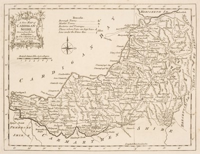 Lot 54 - Wales. A collection of approximately 60 county maps, 17th - 19th century