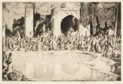 Lot 533 - Cain (Charles William, 1893-1962). A Persian Bazaar, 1929