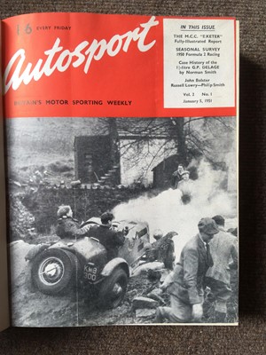 Lot 402 - Autosport. volumes 1-35, Aug 1950- Dec 1967