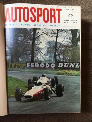 Lot 402 - Autosport. volumes 1-35, Aug 1950- Dec 1967