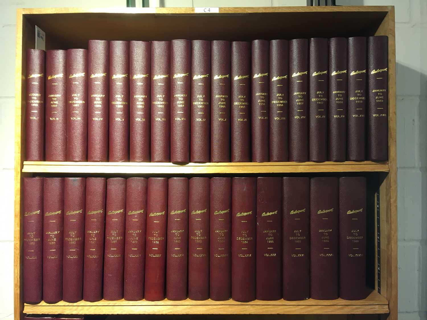 Lot 402 - Autosport. volumes 1-35, Aug 1950- Dec 1967