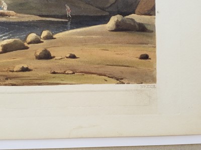 Lot 185 - Daniell (T. & W.). The Rope Bridge at Sirinagur, 1805