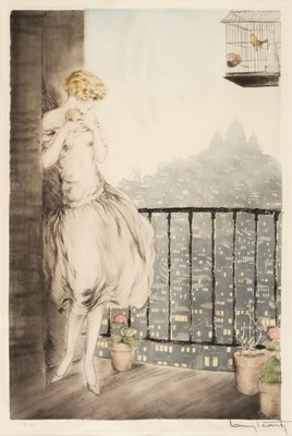 Lot 539 - Icart (Louis, 1888-1950). Louise, 1927