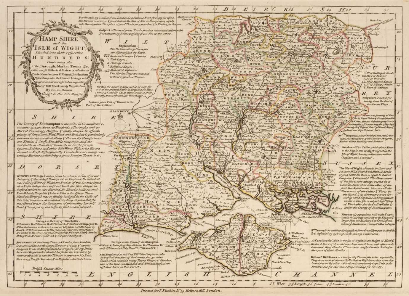 Lot 124 - Bowen (Emanuel, the late, & Thomas). Atlas Anglicanus..., 1777