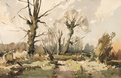 Lot 625 - Wesson (Edward, 1910-1983). Winter Light, Gomshall, Surrey