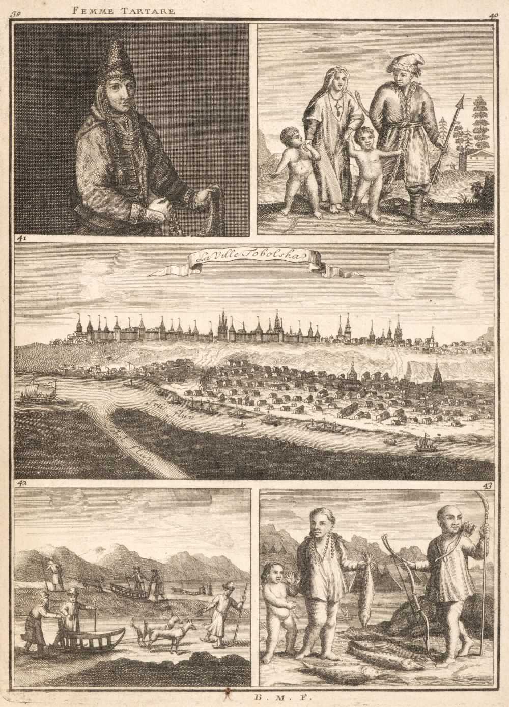 Lot 63 - Le Bruyn (Cornelius). Voyage au Levant, [and Voyages ... par la Moscovie, en Perse ...], 1725