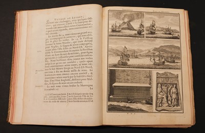Lot 63 - Le Bruyn (Cornelius). Voyage au Levant, [and Voyages ... par la Moscovie, en Perse ...], 1725