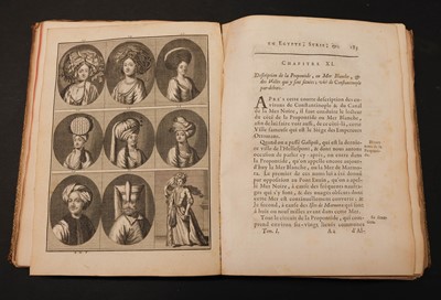 Lot 63 - Le Bruyn (Cornelius). Voyage au Levant, [and Voyages ... par la Moscovie, en Perse ...], 1725