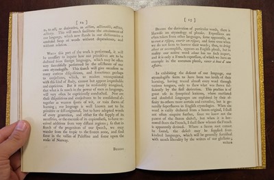 Lot 360 - Johnson (Samuel). The Plan of a Dictionary of the English Language, 1st edition, 1747