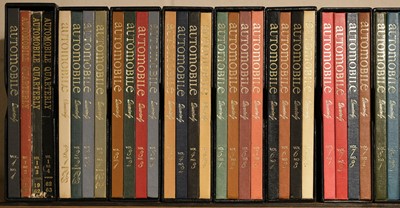 Lot 400 - Automobile Quarterly. Volumes 1-26, published 1962-1988 & 2 index volumes (for vols 1-20 & 21-25)