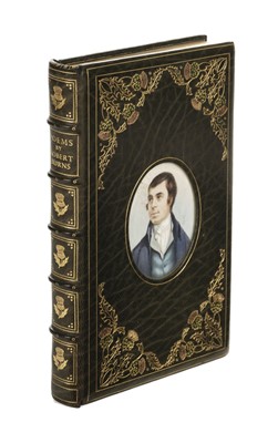 Lot 403 - Cosway-style binding. Poems, chiefly in the Scottish Dialect, by Robert Burns, 1927