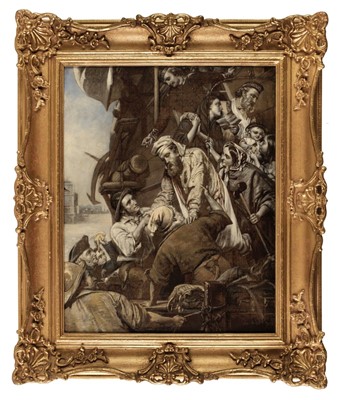 Lot 443 - O'Neil (Henry Nelson, 1817-1880). Study for Home Again, circa 1858