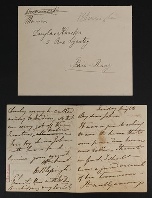 Lot 311 - Blessington (Marguerite Gardiner, Countess of, 1789-1849). Autograph letter signed, no place or date