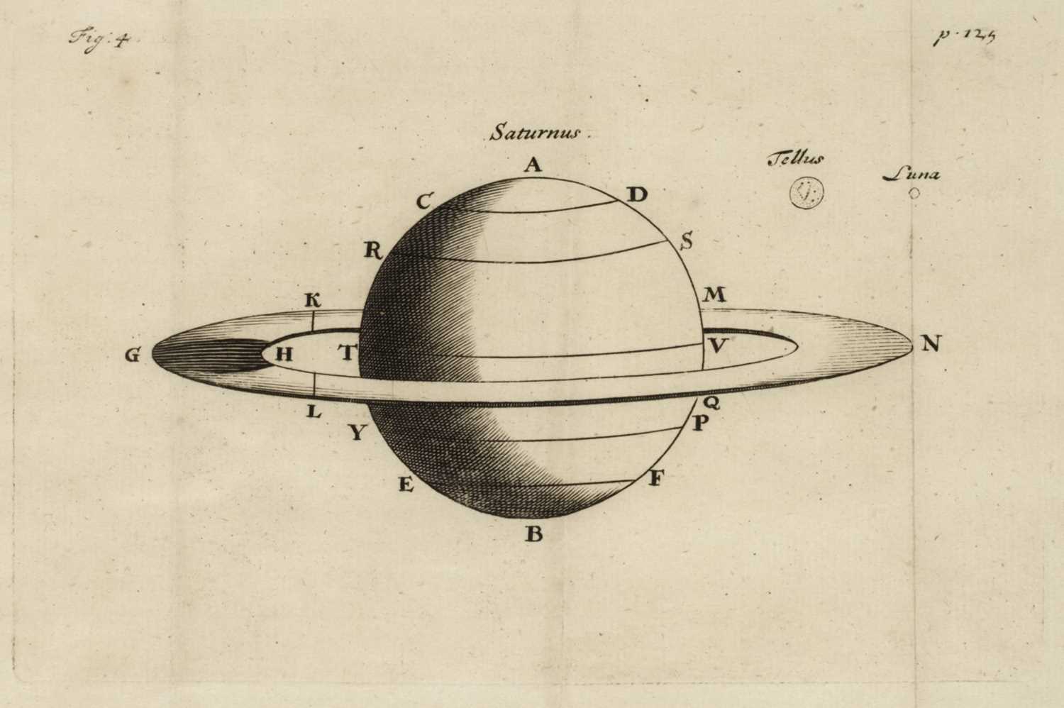 Lot 380 - Huygens (Christian). The Celestial Worlds Discover'd, 1st edition in English, 1698