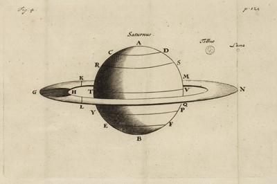 Lot 380 - Huygens (Christian). The Celestial Worlds Discover'd, 1st edition in English, 1698