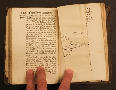 Lot 380 - Huygens (Christian). The Celestial Worlds Discover'd, 1st edition in English, 1698