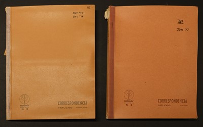Lot 58 - Argentina. A series of 32 numbered photographic scrapbooks, 1973-1979