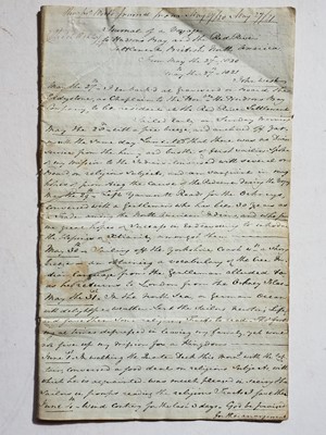 Lot 66 - Canada.Journal of a Voyage to Hudson’s Bay, and the Red River Settlement, [Manitoba, Canada]