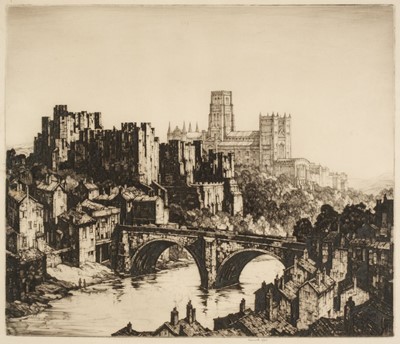 Lot 558 - Steel (Kenneth, 1906-1973). Durham Cathedral and Castle