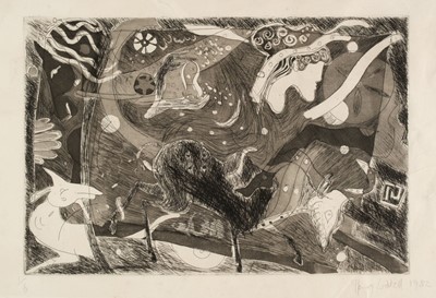 Lot 586 - Liddell (Mary, 20th Century). The Rape of Europa, 1982