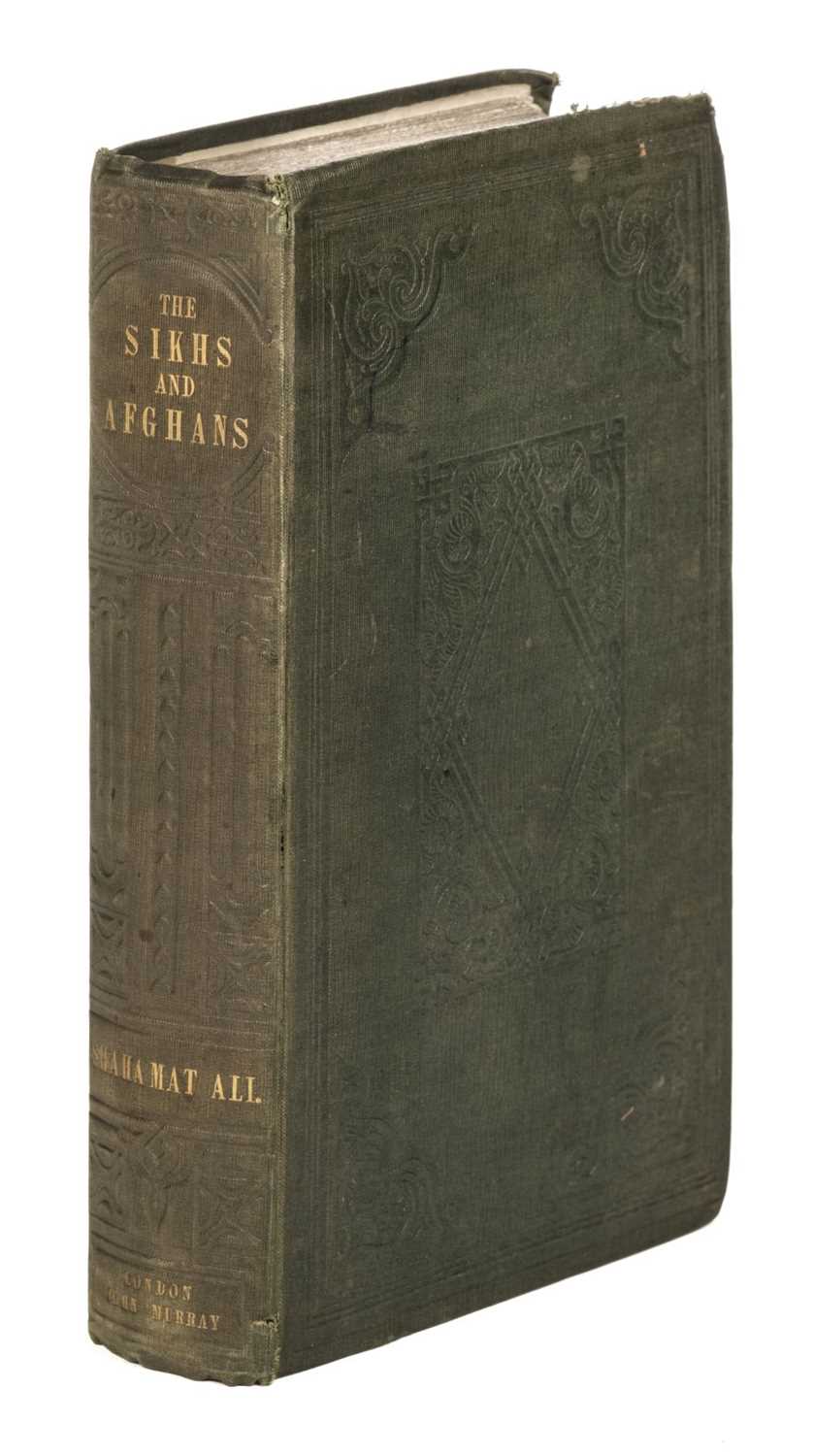 Lot 1 - Ali (Shahamat). The Sikhs and Afghans, 1st edition, 1847, & 3 others on India & Afghanistan