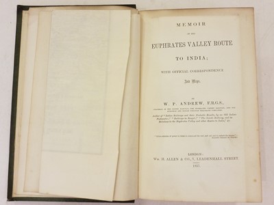 Lot 1 - Ali (Shahamat). The Sikhs and Afghans, 1st edition, 1847, & 3 others on India & Afghanistan
