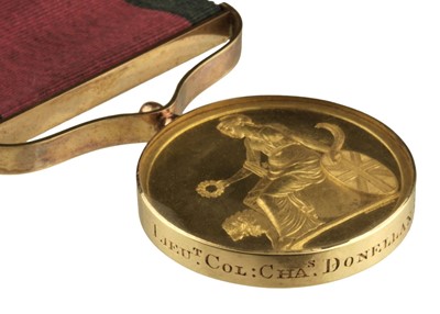 Lot 269 - Army Gold Medal. Field Officer's Medal