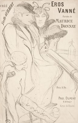 Lot 568 - Toulouse-Lautrec (Henri de, 1864-1901). Eros Vanné, 1894