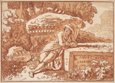 Lot 391 - Labruzzi (Carlo). Figure Di Carlo Labruzzi, 1788