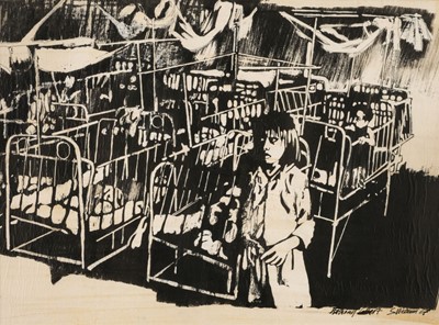 Lot 630 - Colbert (Anthony, 1934-2007). Young Girl in Vietnamese Orphanage, 1967