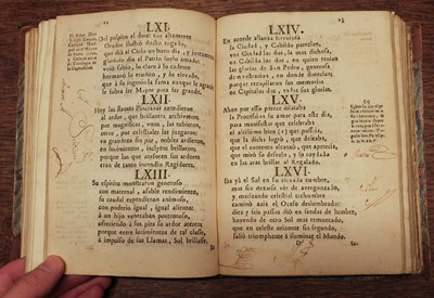 Lot 253 - Spanish Poetry. 3 volumes, 1634-1806