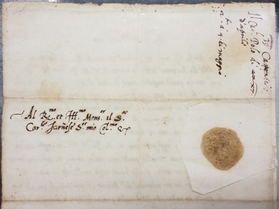 Lot 168 - Pole (Reginald, 1500-1558). Rare Letter Signed, Carpentras, 16 April 1539