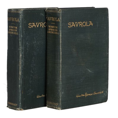 Lot 345 - Churchill (Winston Spencer). Savrola, 1st edition, 1900