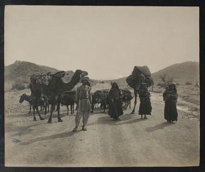 Lot 235 - Holmes (Randolph Bezzant, 1888-1973). A group of 12 photographs of tribespeople and views, c. 1920