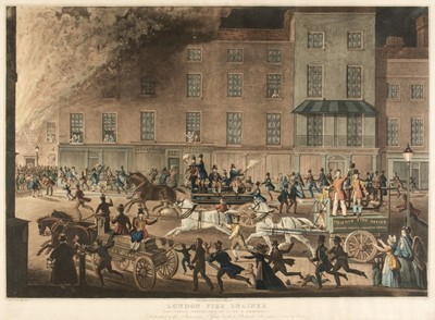 Lot 260 - Fire engines. Reeve (R. G.), London Fire Engines, circa 1845