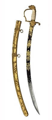 Lot 181 - American Sword. A Fine American Officers' 1796 Light Cavalry Sword