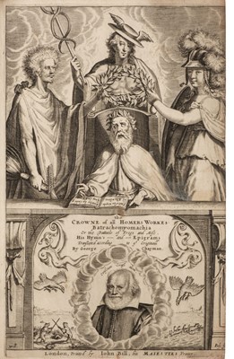 Lot 208 - Chapman (Chapman). The Crowne of Homers Workes, Batrachomyomachia, 1st edition, 1624