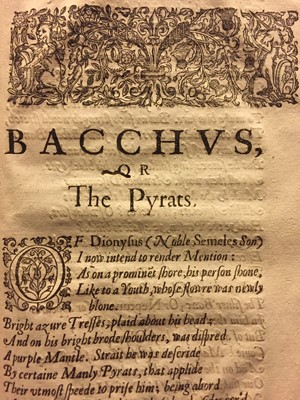 Lot 208 - Chapman (Chapman). The Crowne of Homers Workes, Batrachomyomachia, 1st edition, 1624