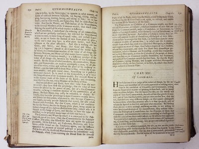 Lot 224 - Hobbes (Thomas). Leviathan, 1st edition, 1651