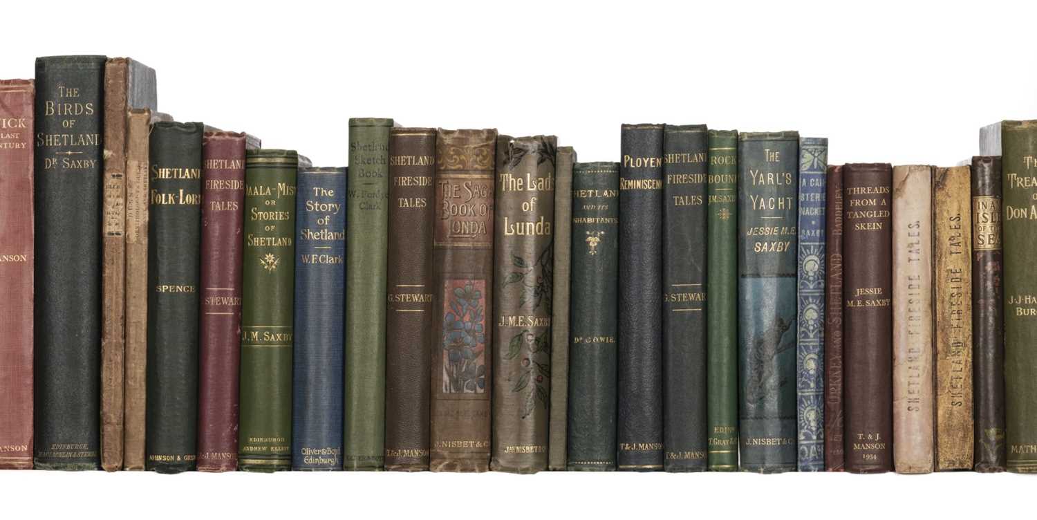 Lot 61 - Dunn (Robert). The Ornithologist's Guide to Orkney and Shetland, 1st edition, 1837, & 30 others