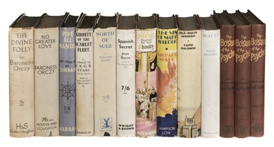 Lot 871 - Orczy (Baroness). The Divine Folly, 1937; No Greater Love, 1938, 1st editions