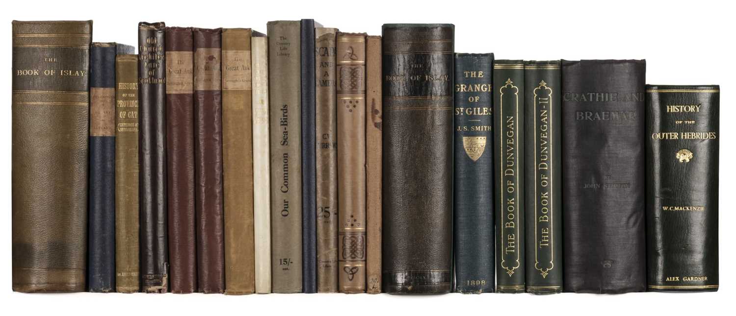 Lot 74 - Islay. The Book of Islay, 1st edition, 1895, one of 250 copies, & 17 others, Scotland-related