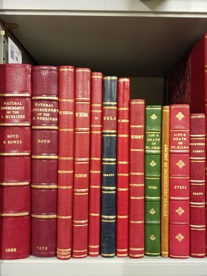 Lot 56 - Bindings. Group of modern reference books on the Scottish islands, 20th/21st century